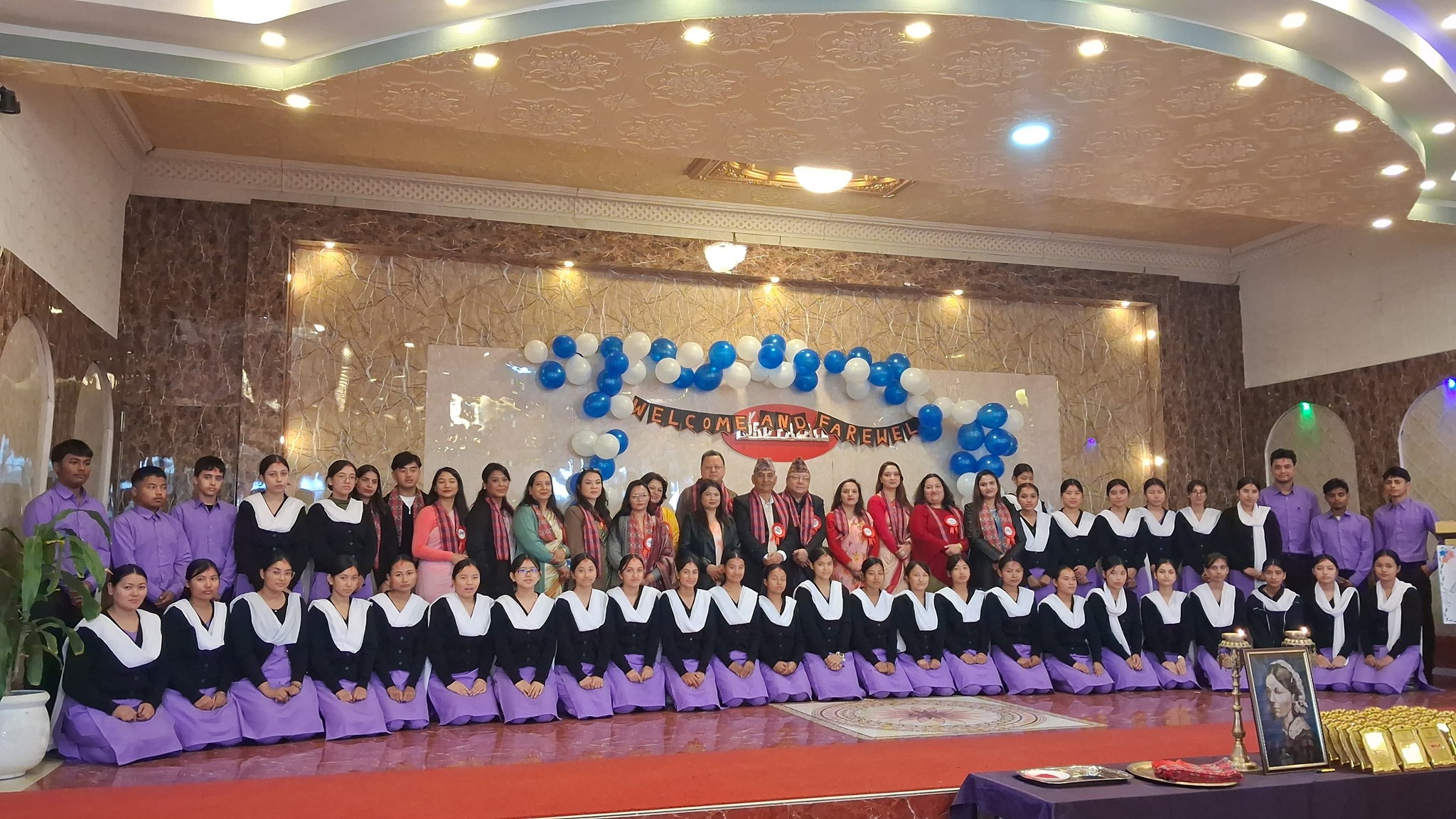 Welcome and Farewell program for Nursing Faculty